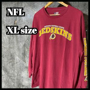 REDSKINS NFL ロンT 長袖　us古着 アメフト