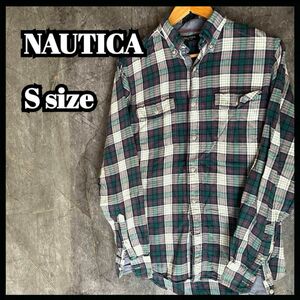 NAUTICA ノーティカ　チェックシャツ　ネルシャツ　us古着