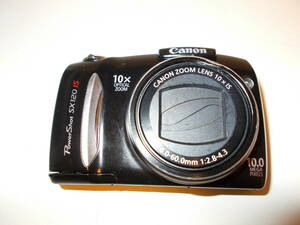 ＜送料無料＞　Canon PowerShot SX120 IS 「単三電池2本で動きます」