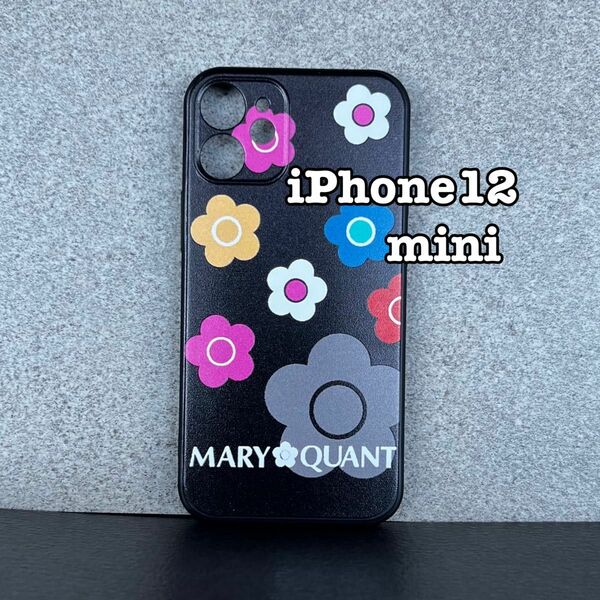 iPhone12mini デイジー 花柄モバイルケース マリークワント