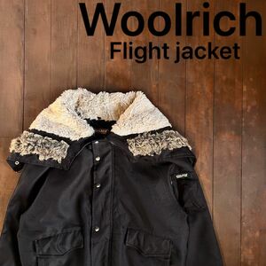 激レア！！【Woolrich ウールリッチ 】フライトジャケット　N-2B フード　ファー