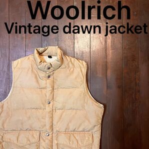 激レア！！【Woolrich ウールリッチ】70sビンテージダウンジャケット