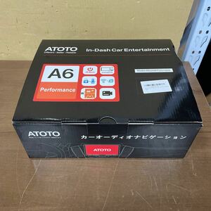 UTT398【動作品】ATOTO カーオーディオナビゲーション A6 Androidカーステレオ ワイヤレスCarPlay A6G209PF 完備品★初期化済み