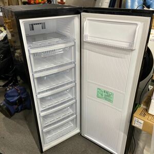 UTt454【動作品】2021年製 美品 MITSUBISHI 三菱電機 冷凍庫 MF-U14G-B 右開き 1ドア 間冷式 ファン式 144L 急速冷凍 ファン式自動霜取 