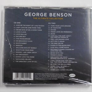 CD George Benson ジョージ・ベンソン / The Ultimate Collection アルティメイト・コレクション 2枚組【ス463】の画像2