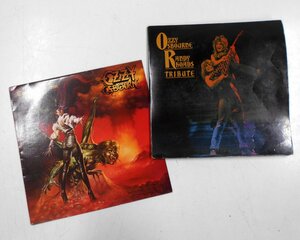 LP 2点セット OZZY OSBOURNE オジー・オズボーン / THE ULTIMATE SIN (罪と罰) Randy Rhoads Tribute レコード 【ス591】