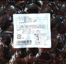 高原花豆 甘露煮 1kg 白黒花豆 豆 煮豆 菓子 和菓子_画像3