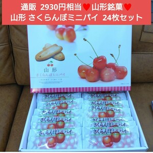 山形 さくらんぼミニパイ 24枚入 さくらんぼ ミニパイ 菓子 スイーツ