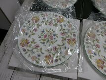 1円　未使用保管品　MINTON ミントン HADDONHALL ハドンホール　マグカップ　16ｃｍ20ｃｍ　２枚　BB　プレート　皿　６ｐ 【星見】_画像4