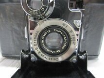 １円　7.Carl Zeiss Jena Tessar 1:3.5 f=5cm Zeiss Ikon A-G Dresden　テッサー　50ｍｍ　蛇腹カメラ　Zeiss 【星見】_画像2