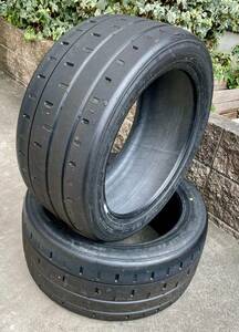 ◆DUNLOP DIREZZA 94R S11 255-40-18 2本　9.5分山以上(ゴムヒゲ付。冷暗所ラップ包装室内保管) ソフトコンパウンド ランエボ/WRXに最適!