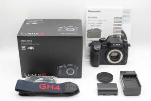 極上品◆Panasonic LUMIX DMC-GH4 ボディ◆シャッター回数1783回のみ♪0227