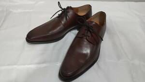  новый товар не использовался сделано в Японии вне перо мокасины обувь насыщенный коричневый цвет 25.0cmma Kei производства закон 