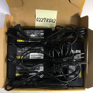 （0227KS02）送料無料/中古/FUJITSU 富士通 フジツウ/FMV-AC323B/19V/5.27A/純正 ACアダプタ 4個セット