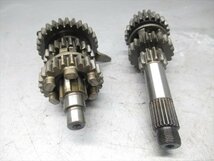 F1R6-0119 ホンダ スーパーカブ50-2 エンジンパーツ-14 ミッションASSY メイン カウンター 【AA04-102～ AA04E 4速セル付 動画有】_画像6