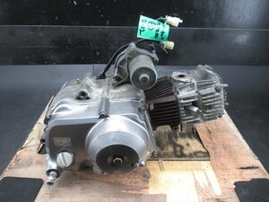 【同梱不可】 G1R6-0202 ホンダ スーパーカブ50 カスタム 実動 エンジン ASSY 機関良好 【C50-085～ 4速セル付 動画有】