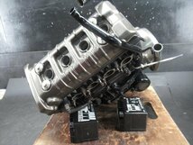 【同梱不可】 H1R6-0215 カワサキ バリオス 2 / BALIUS Ⅱ 実動 エンジン ASSY 機関良好 【ZR250B-031～ 2005年式 動画有】_画像5