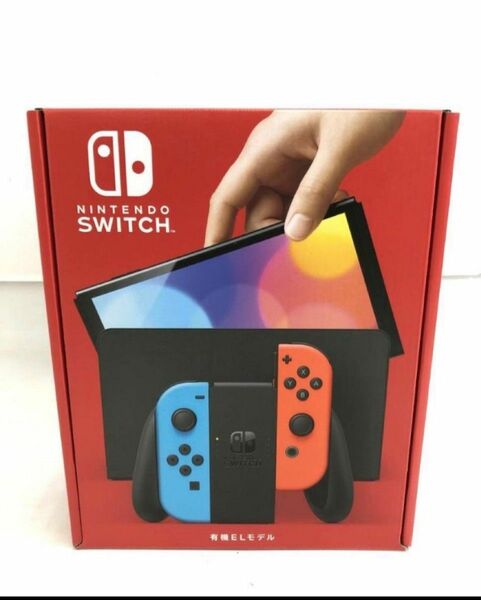 新品未開封 Nintendo Switch 有機ELモデル Joy-Con(L)ネオンブルー/(R)ネオンレッド 本体 スイッチ