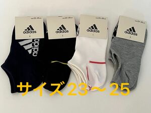 adidas アディダス　スニーカーソックス　レディース　①