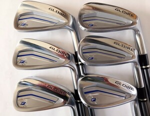 ★【中古美品】 グローレF2 FORGED アイアン ６〜PW.AW（６本セット）2017 日本仕様 / GL-6600 (R)★