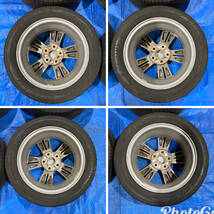 [24T00197A]@ 195/55R16 ヨコハマ BluEarth GT AE51 2021年製 夏タイヤ ホンダ CR-Z(ZF1) 純正 アルミホイール 16×6J+45 4本セット_画像7