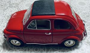 FIAT 500 1/16 ミニカー　Bburago MADE IN ITALY