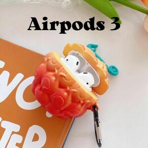 エアポッツケース AirPods 3 悪魔の実 ワンピース メラメラの実