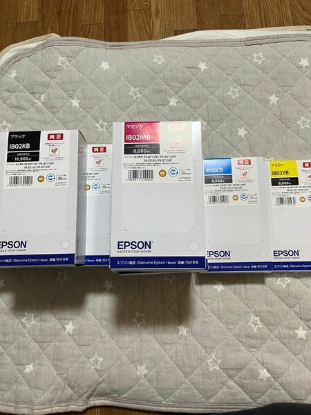 EPSON インクカートリッジ　 IB02YB IB02CB IB 02KB IB02MB