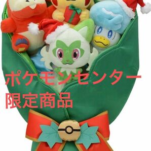 ポケットモンスター　ぬいぐるみブーケ　パルデア地方のクリスマスマーケット【新品】