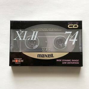 日立マクセル ハイポジション カセットテープmaxell XL2 74分 新品未開封の画像1