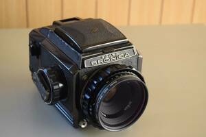 Zenza Bronica ゼンザブロニカ S2 中判 フィルムカメラ NIKKOR F2.8 75mm ＆ ZENZANON F3.5 150mm ＆ ハクバ アルミケース