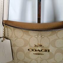 K) COACH トートバッグ コーチ シグネチャー F67108 ショルダーバッグ メンズ レディース バッグ かばん 通勤 通学 B0504_画像3