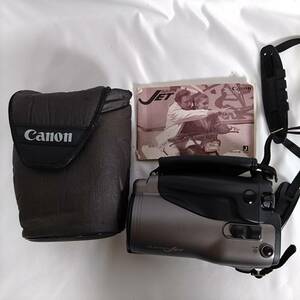 K) Canon.キャノン オートボーイ JET CANON Autoboy 35-105mm F2.8-6.6 フィルムカメラ 説明書 動作未確認 B0606