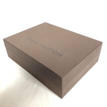 K) LOUIS VUITTON ルイヴィトン 空き箱 ボックス 箱のみ 保存袋×2 ひも 27×35.5×10.5㎝ B2708_画像4