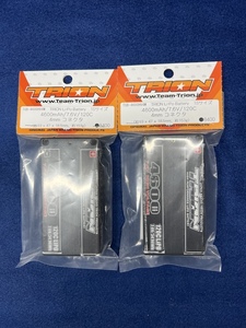 TRIONトリオン ２セル Li-Po 4600mAh 120C 7.6v/34.96Wh 4mmコネクタ 2個セット USD品