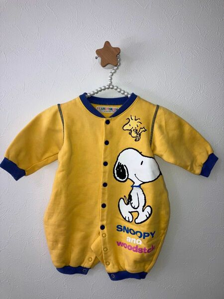 PEANUTSKIDS ロンパース スヌーピー レトロ 古着 ヴィンテージ