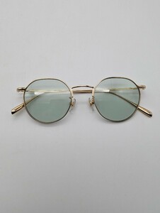 ユナイテッドアローズ カネコオプティカル メガネ ゴールド 金子眼鏡 サングラス 眼鏡 ブルーUNITED ARROWS KANEKO OPTICAL James 金縁