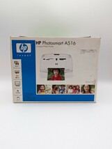 動作品 HP Photosmart A516 フォトプリント 写真プリント コンパクト L判写真 ポータブルプリンタ フォトプリンター_画像3