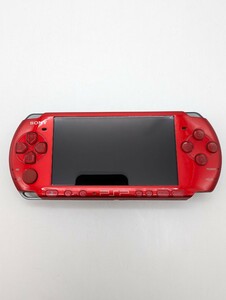 SONY ソニー プレイステーションポータブル PSP-3000 ラディアントレッド Playstation Portable SONY 本体 赤 レッド