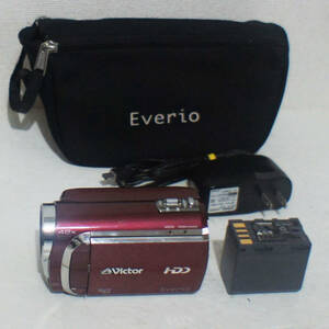 【送料無料】 JVC 「Everio GZ-MG840」デジタルビデオ 60GB HDD内蔵 光学32倍 動作確認済み
