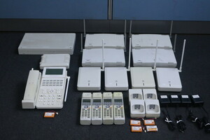 【NTT　αA1】コードレス電話機（A1-DECL-PS-1）など!!まとめて　１６～１８年製　現状!!部品取りに　管24ざ153
