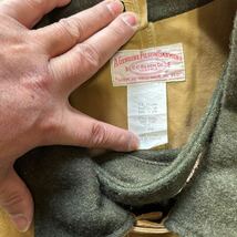 フィルソン　90年代 USA製 FILSSON GARMENT フィルソン ハンティングジャケット ダック地 ギミック コート風 ベージュ ( メンズ 48 ) 中古 _画像3