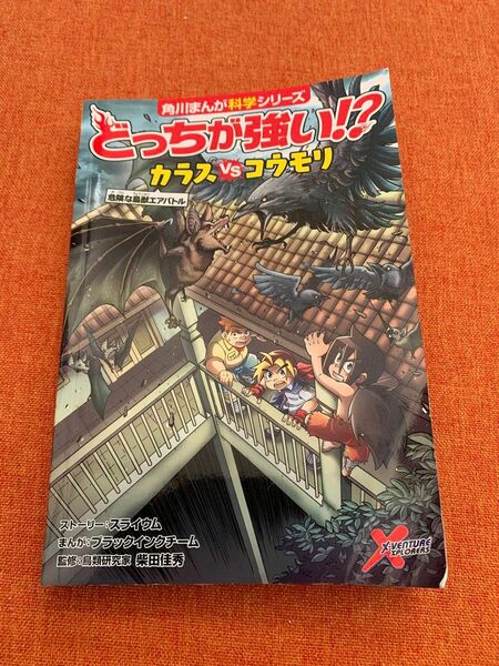 どっちが強い！？　カラスVSコウモリ　
