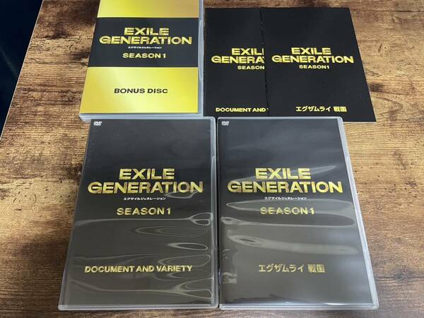 EXILE DVD「EXILE GENERATION SEASON1 BOX」★