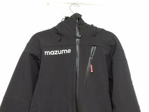 （管81778）良品 mazumeマズメ ウインドカットジャケット Mサイズ MZFW-500 ブラック ウェア 防寒 釣り_画像2