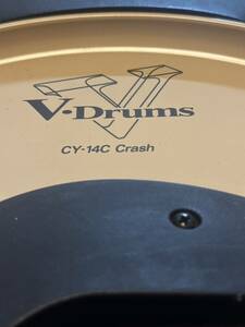 電子ドラム Roland CY-14C クラッシュシンバル V-drums ローランド シンバルパッド