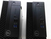 2台セット DELL/デル デスクトップ PC/パソコン OptiPlex 3070 SFF 中古 win10 Pro/HDD 1TB/メモリ 8GB/core i5-9500 3.0GHz_画像3