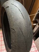 中古MCタイヤ 2021年製造 BRIDGESTONE BATTLAX RACING R11 MEDIUM 190/55R17 ブリヂストン バトラック レーシング 190 55 17 2921 K4582_画像5