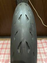 中古MCタイヤ 2021年製造 MICHELIN 2CT power5 120/70ZR17 ミシュラン パワー5 120 70 17 4721 K4594_画像1