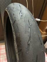 中古MCタイヤ 2021年製造 BRIDGESTONE BATTLAX RACING R11 MEDIUM 120/70R17 ブリヂストン バトラックス レーシング 120 70 17 2921 K4618_画像3